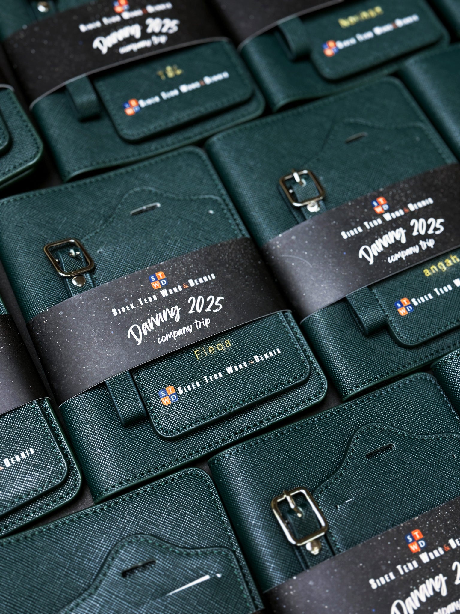 Journey Passport Holder with Luggage Tag (2 Piece Set) | Vegan Leather