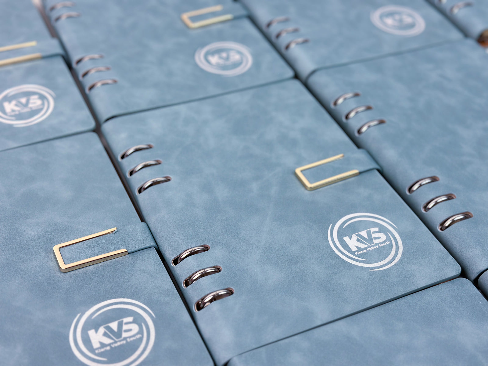 Terry Hard Cover Yearly Planner With Binder (With Magnetic Buckle)