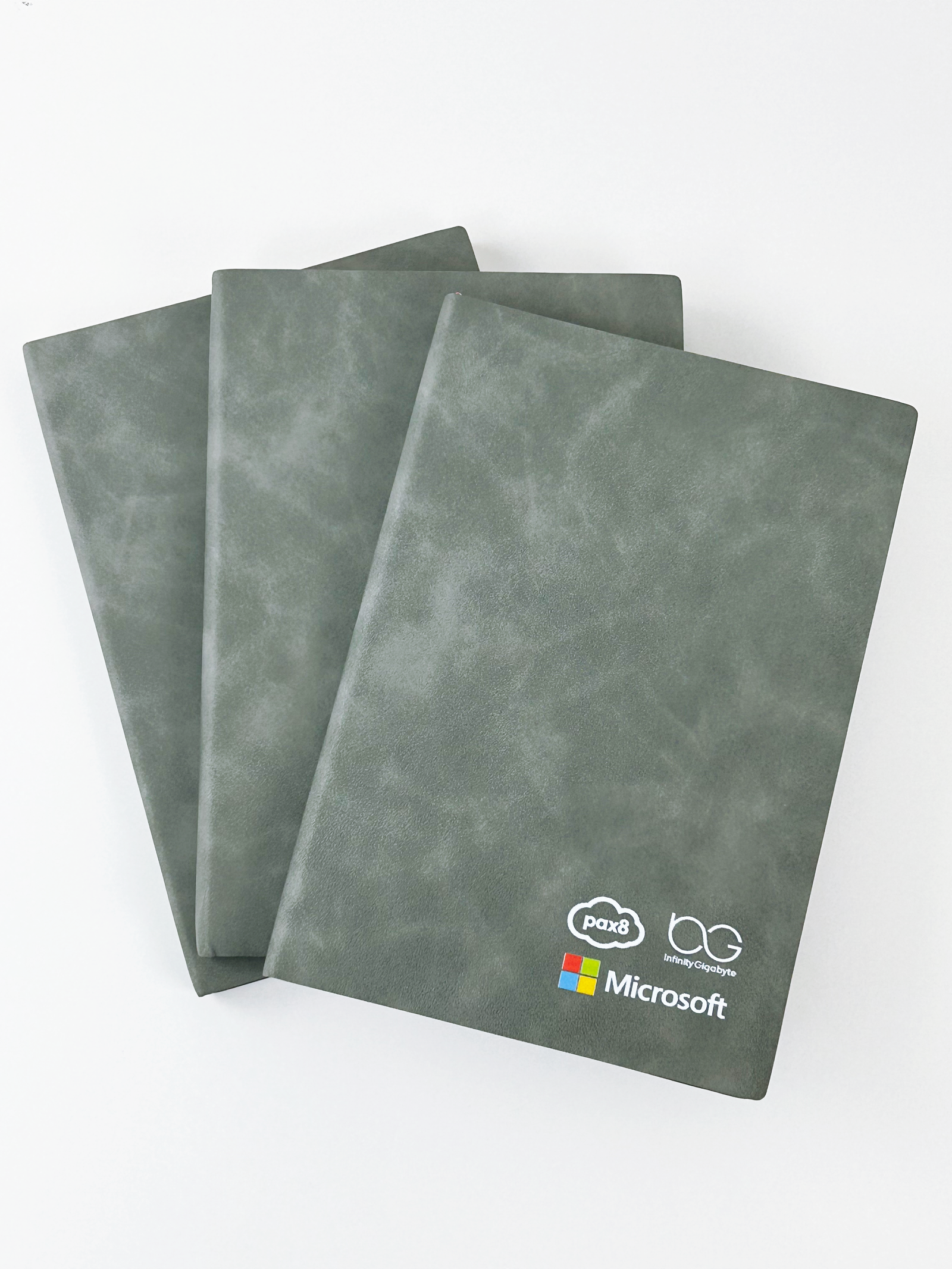 Terry Notebook Vegan Leather Soft Touch