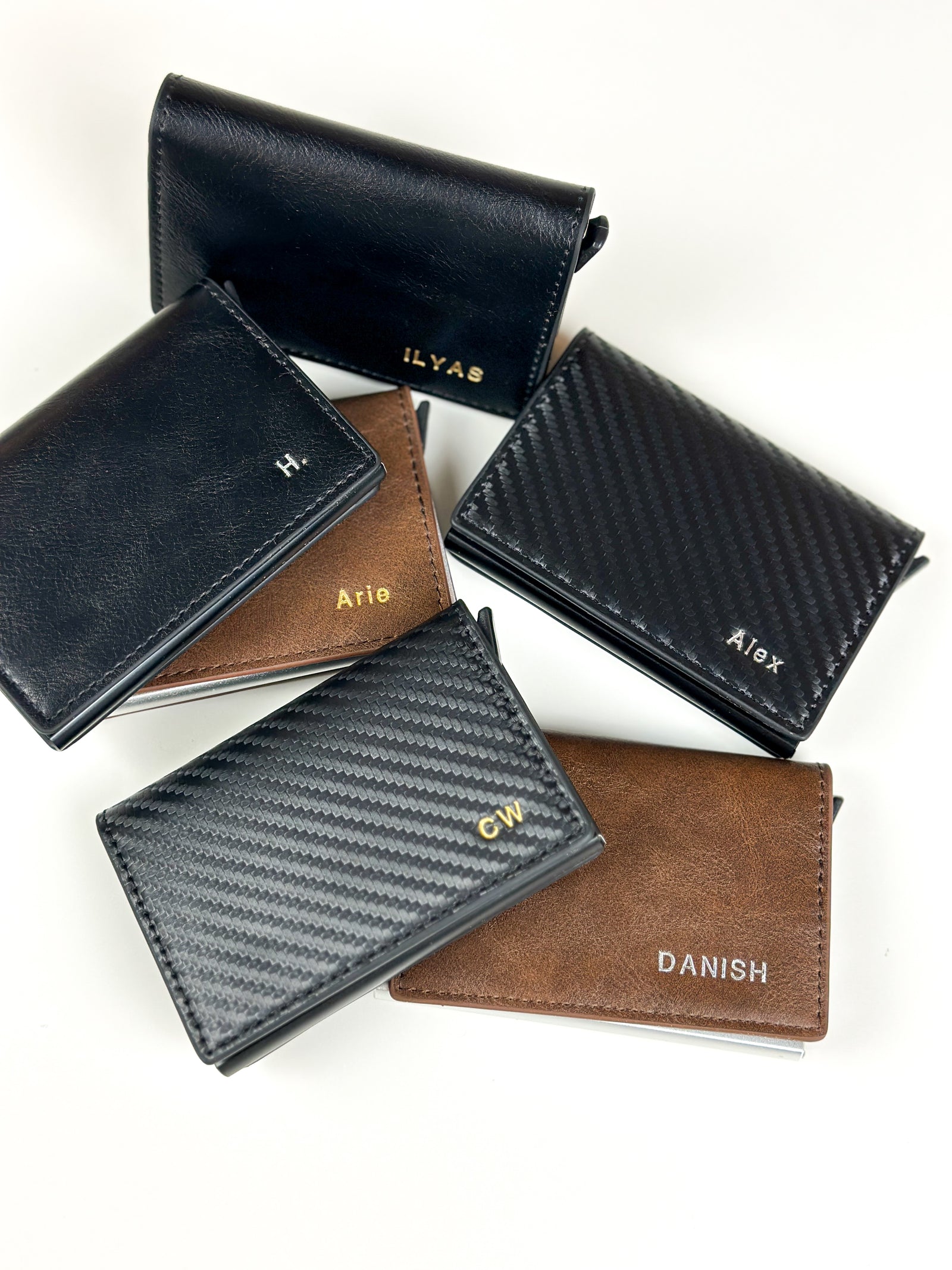 Brooklyn RFID Card Holder with Keychain (2 Piece Set)
