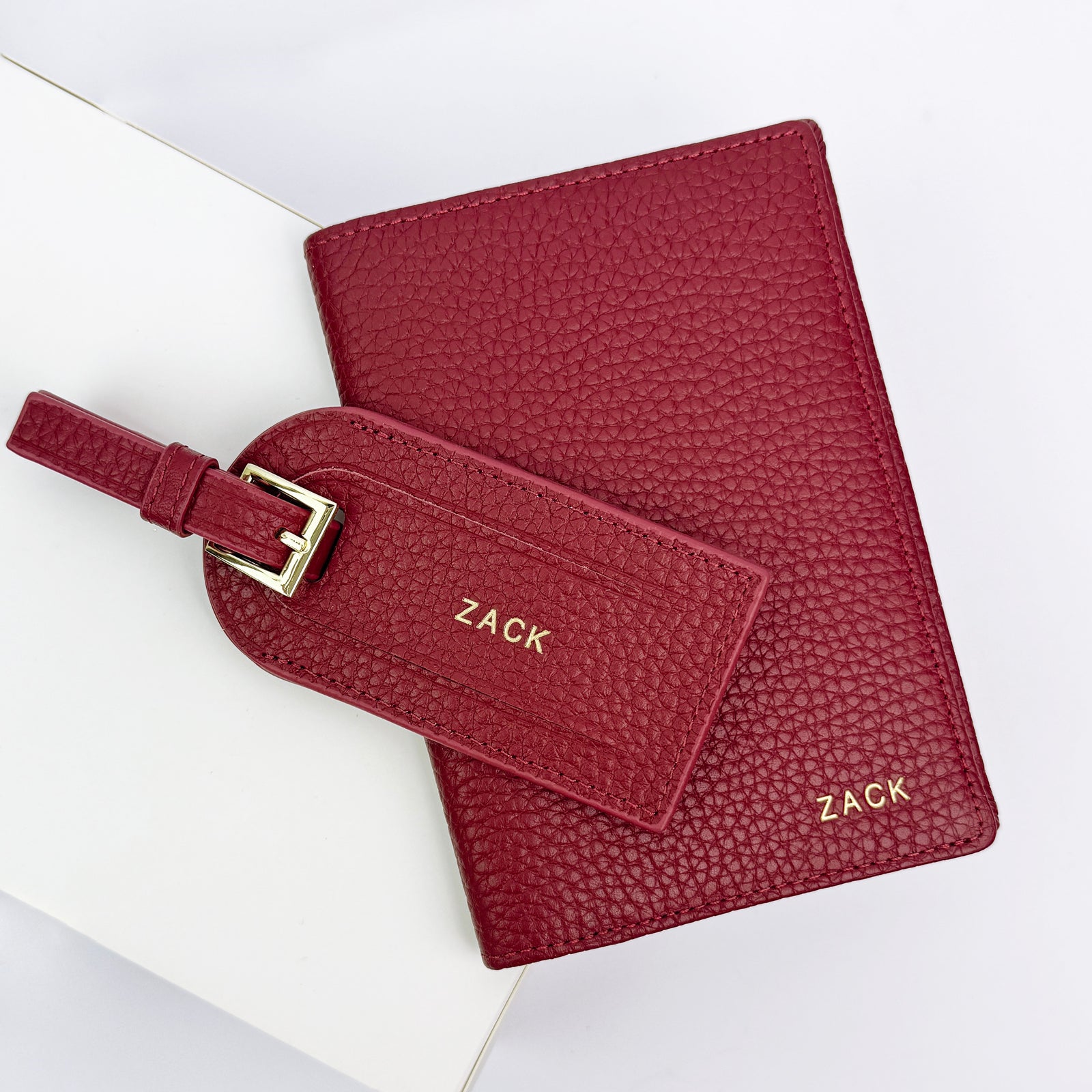 Jetsetter Passport Holder & Luggage Tag Set