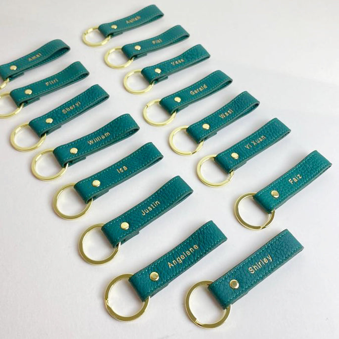 Joy Keychain Genuine Leather Gift