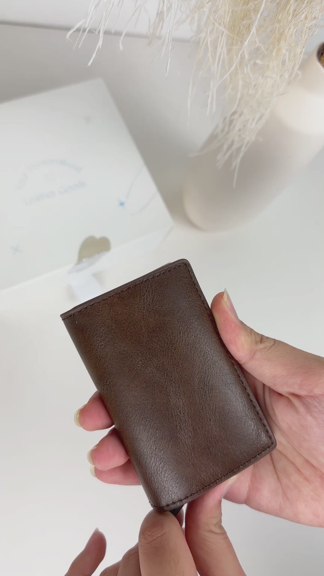Brooklyn RFID Card Holder with Keychain (2 Piece Set)