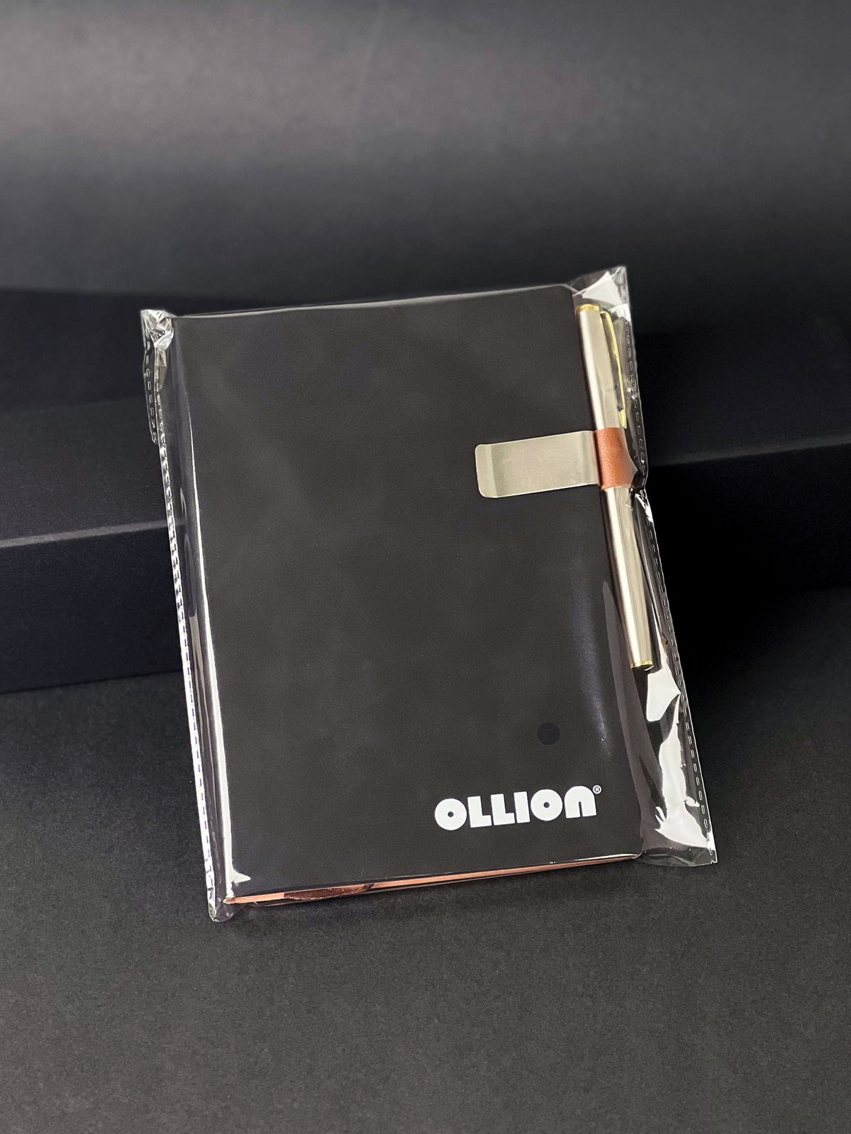 Terry Notebook with Pen & Holder (3 Piece Set)