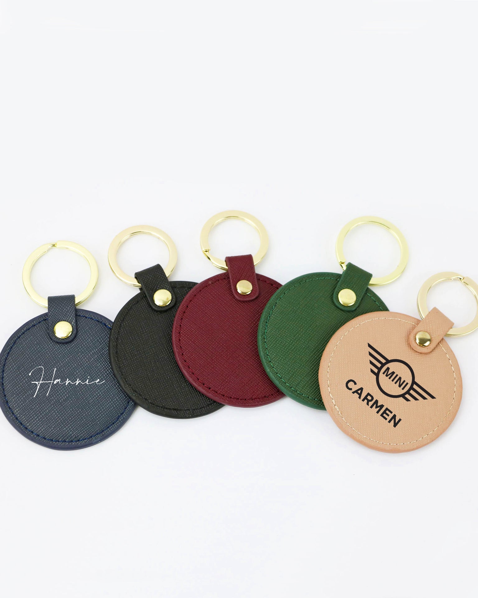 Bauble Keychain Vegan Leather Gift
