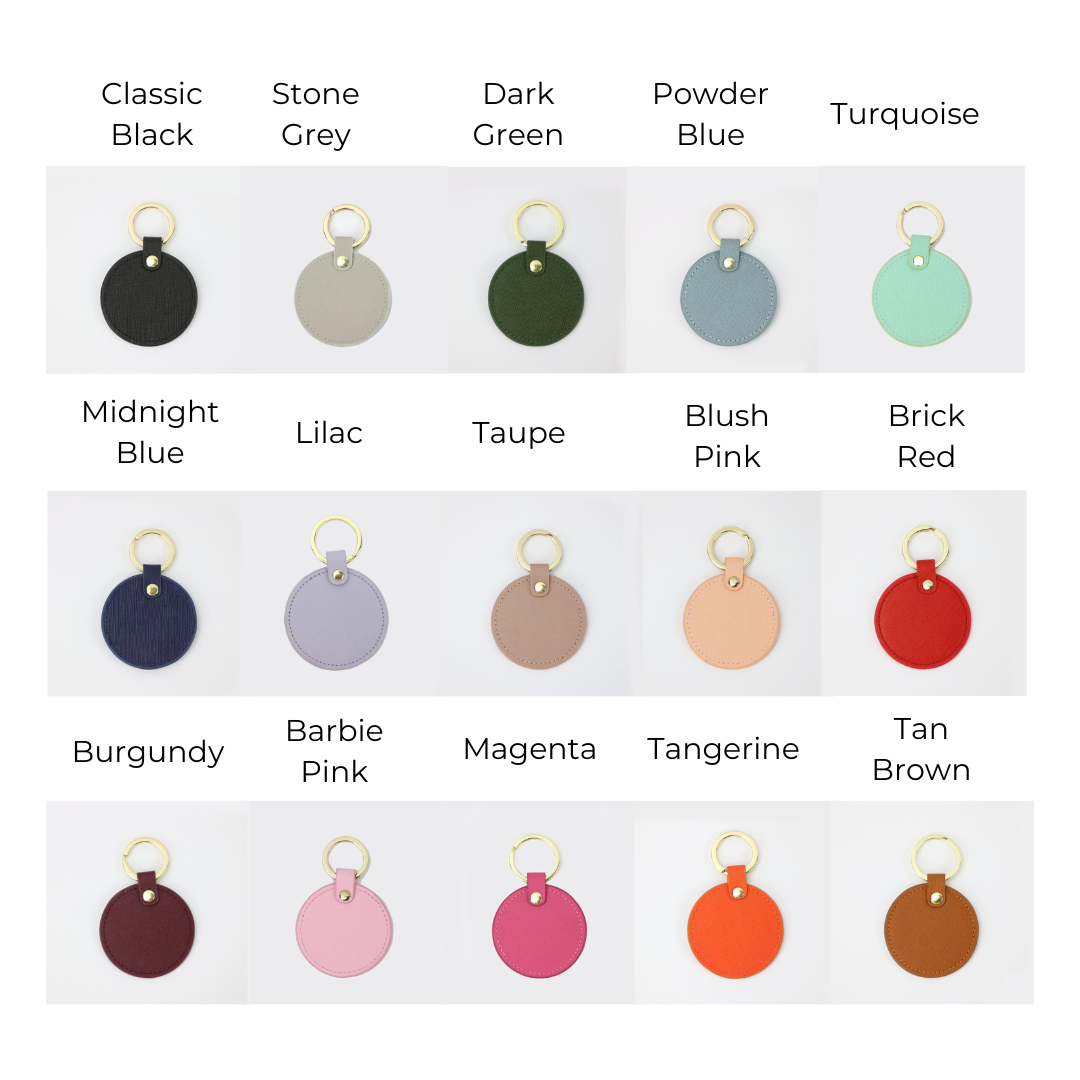 Bauble Keychain Vegan Leather Gift