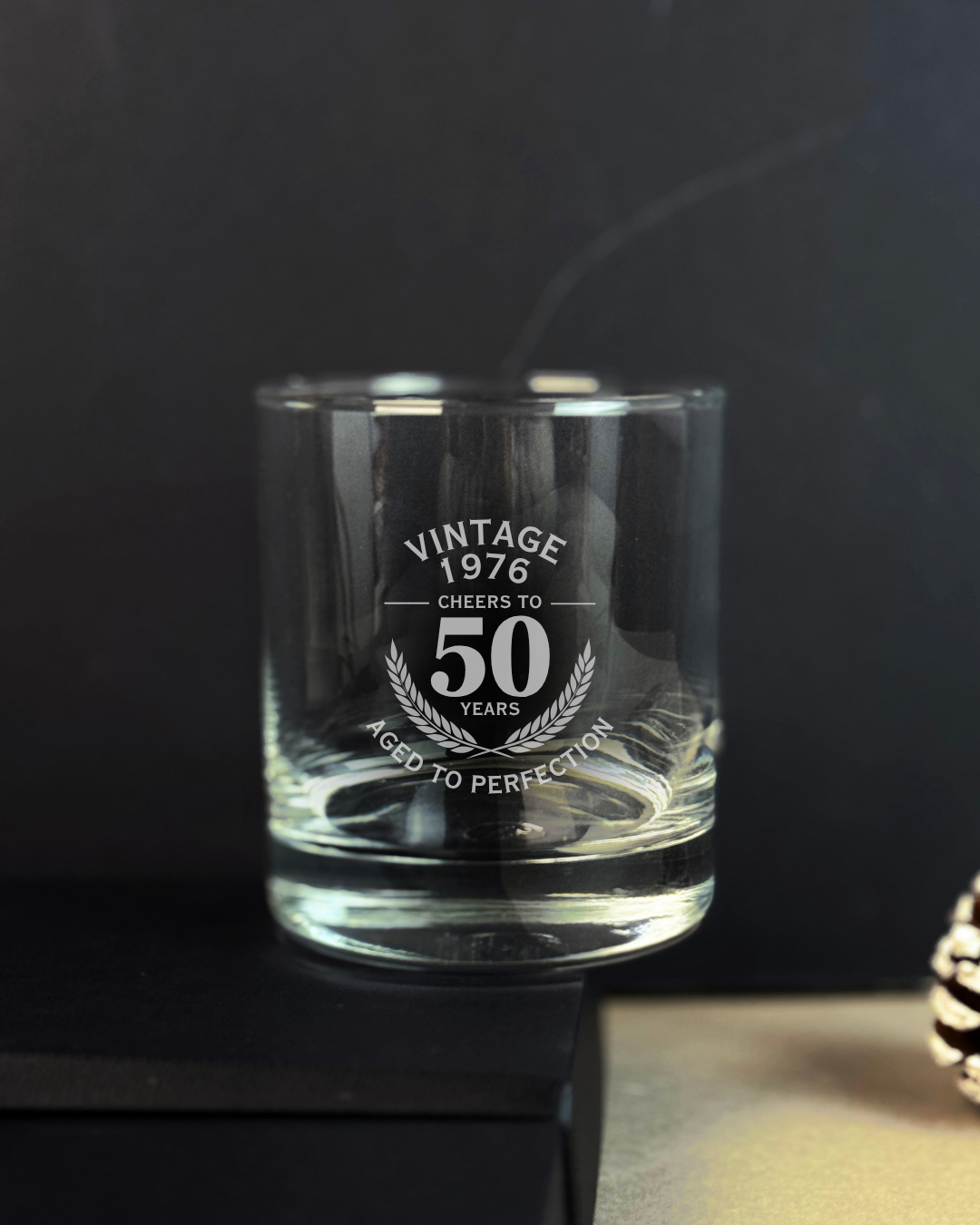 Milestone Custom Whiskey Glass