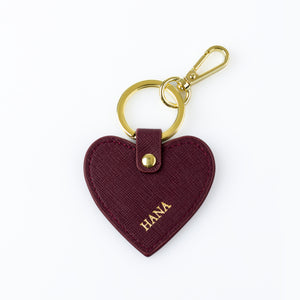 Gemma Heart Keychain