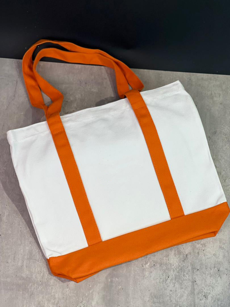 Everyday Pocket Canvas Tote Bag