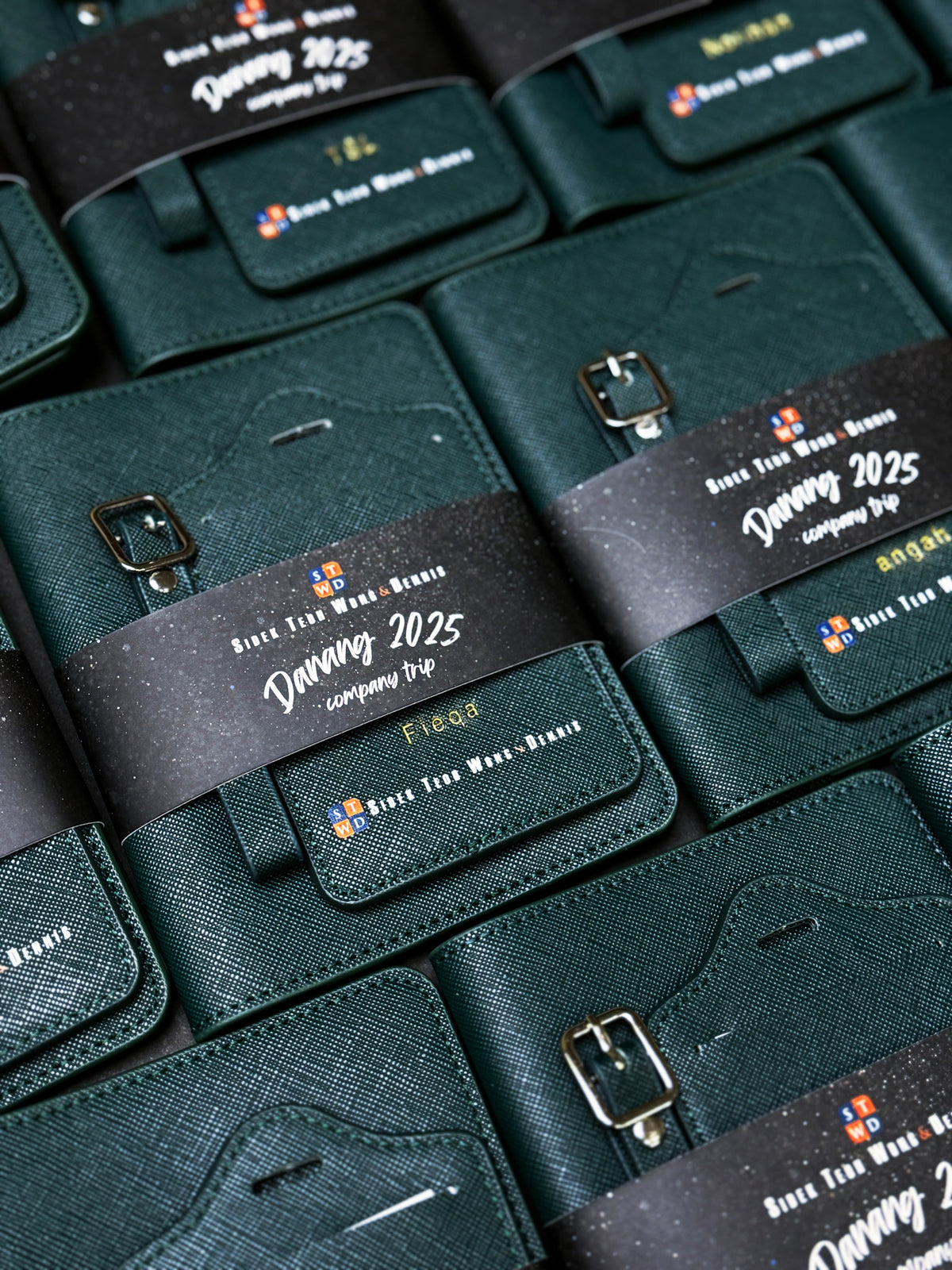 Journey Passport Holder with Luggage Tag (2 Piece Set) | Vegan Leather