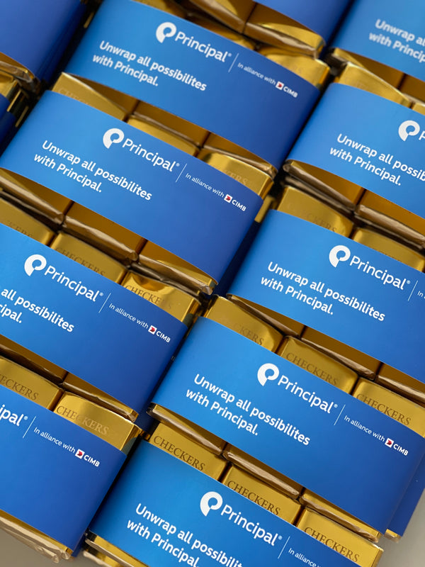 Set Hadiah Peluncuran Cokelat Batang Kustom | Principal by CIMB