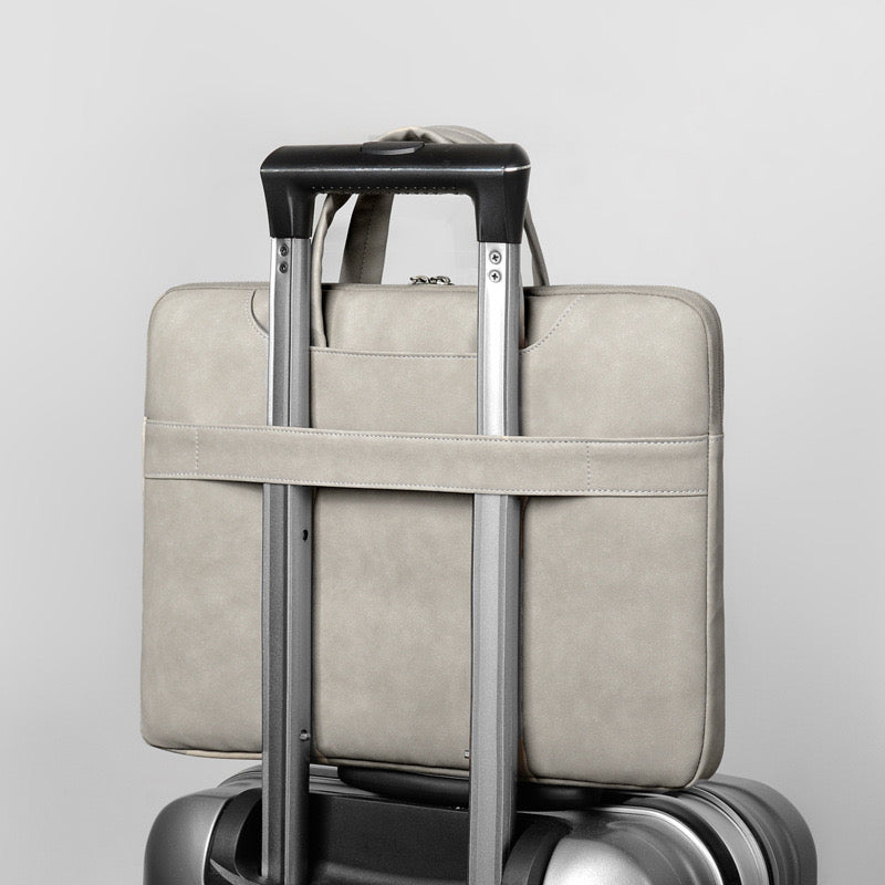 Oxford Vegan Leather Laptop Bag