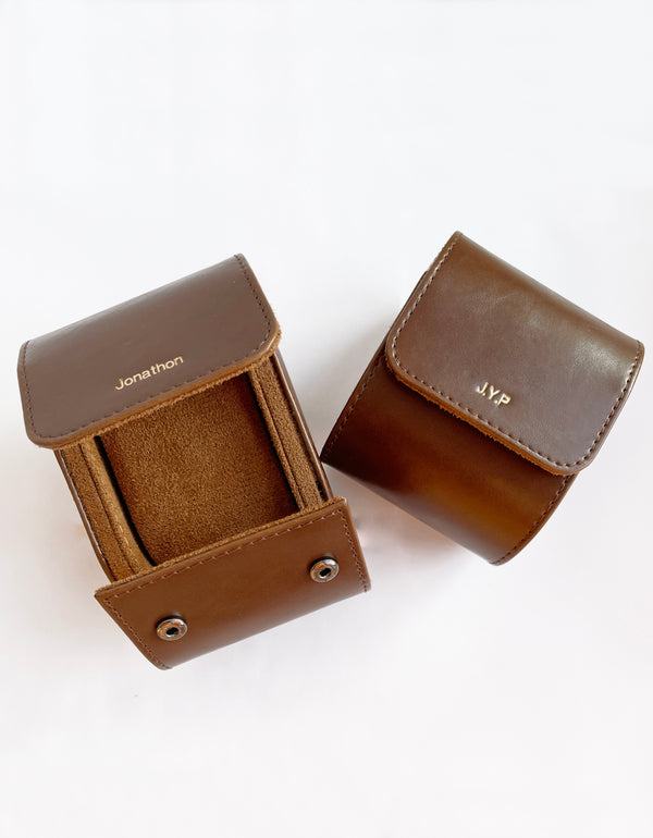 Kotak Kulit Jam Tangan Travel (Hadiah)