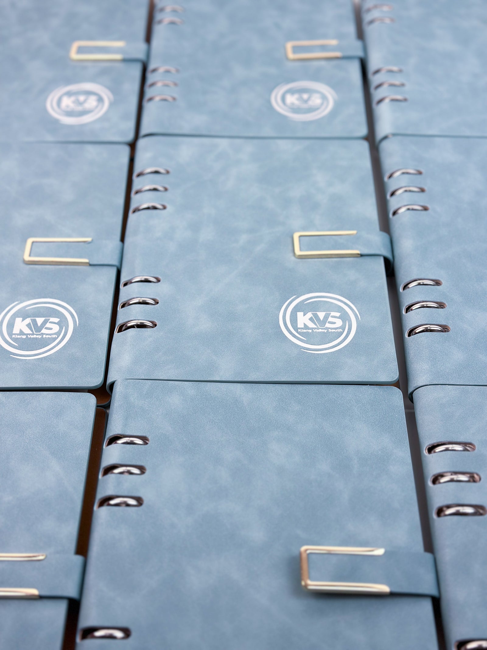 Terry Hard Cover Yearly Planner With Binder (With Magnetic Buckle)