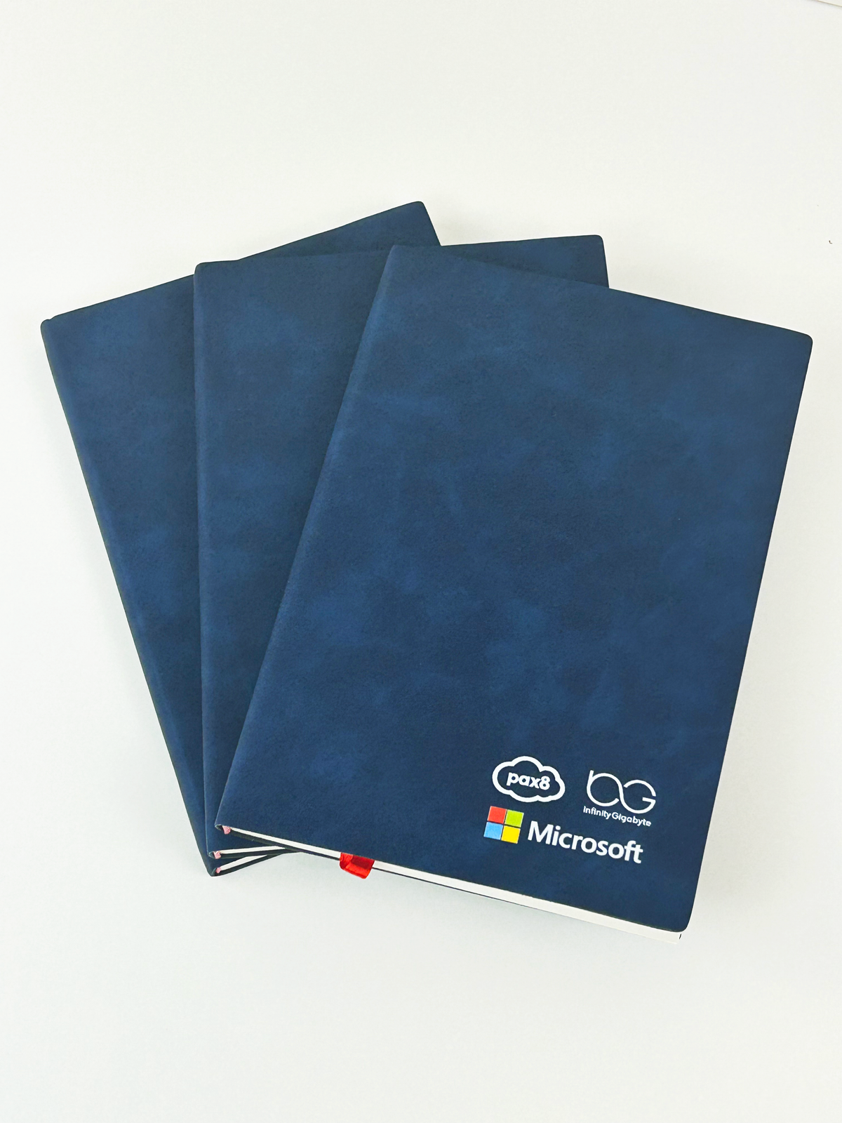 Terry Notebook Vegan Leather Soft Touch