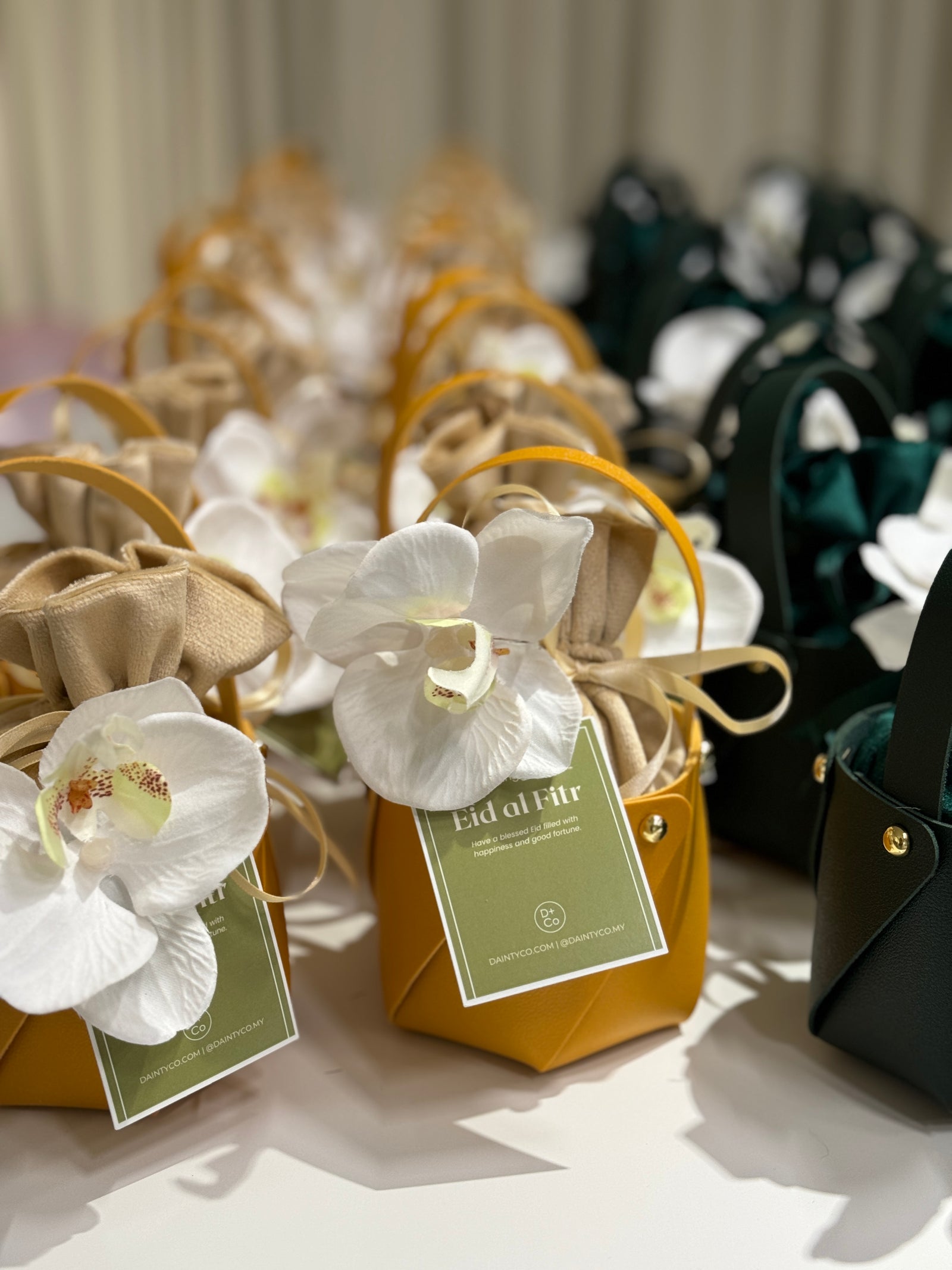 Orchid Bucket Gift Bag