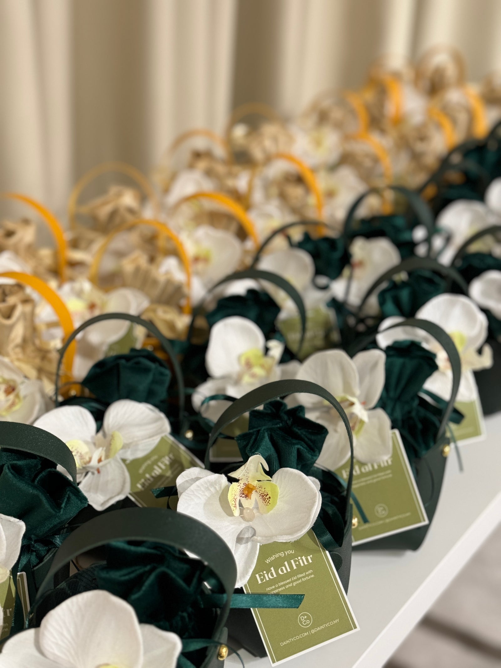 Orchid Bucket Gift Bag