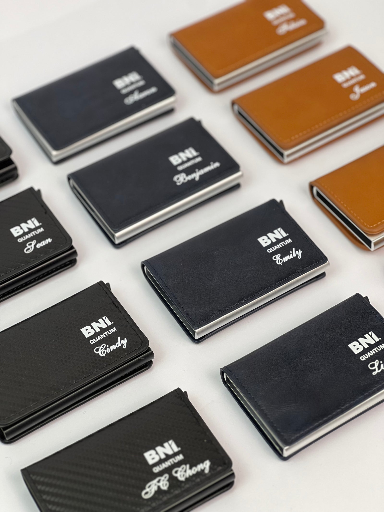 Brooklyn RFID Card Holder with Keychain (2 Piece Set)