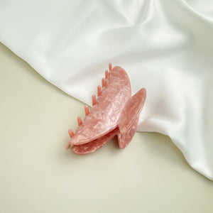 Marble Claw Clip (Dusty Pink)