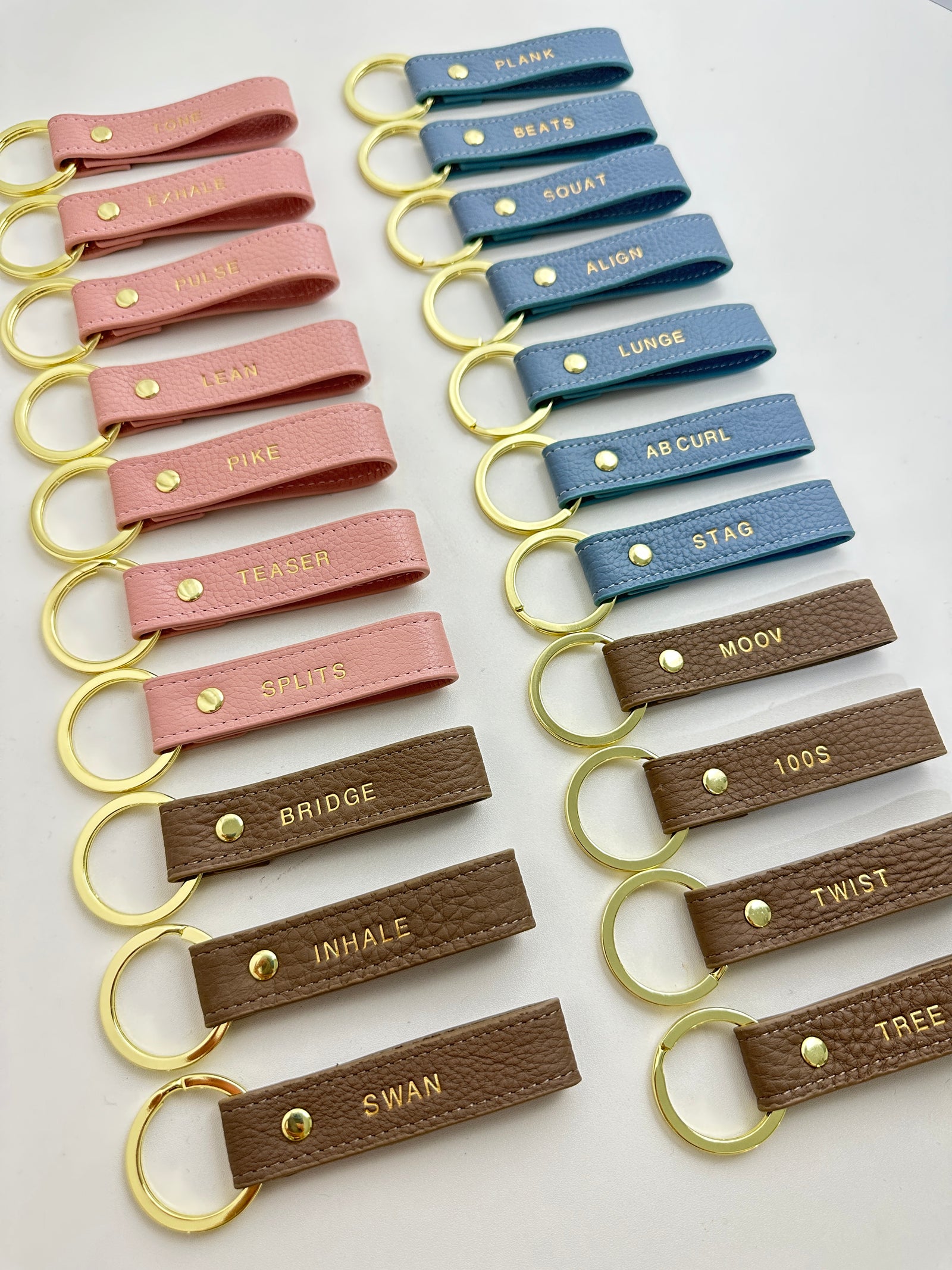 Joy Keychain Genuine Leather Gift