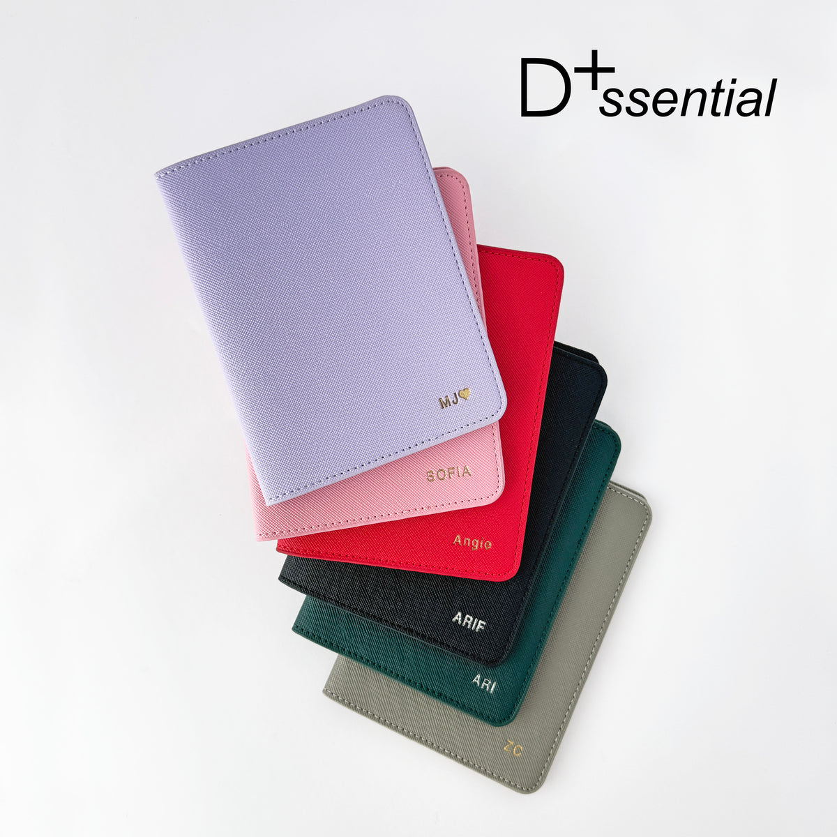 Journey Passport Holder with Luggage Tag (2 Piece Set) | Vegan Leather