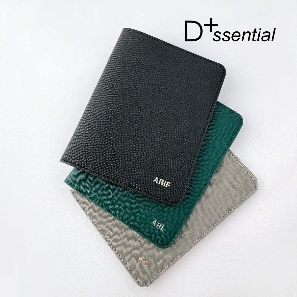 Journey Passport Holder with Luggage Tag (2 Piece Set) | Vegan Leather