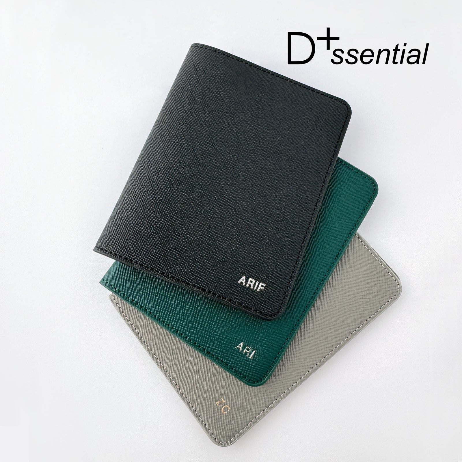 Journey Passport Holder with Luggage Tag (2 Piece Set) | Vegan Leather