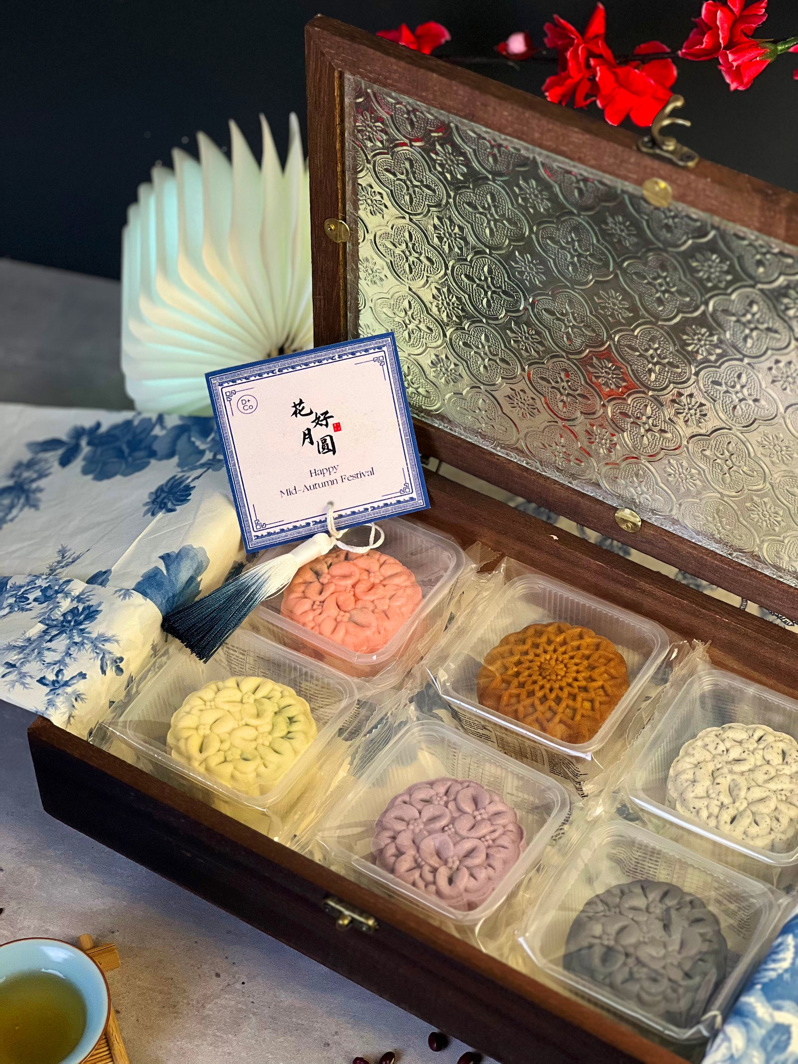 [Mid Autumn 2025] A3 Vintage Treasure (L) 月光宝盒 - Type A (6 Mooncakes)