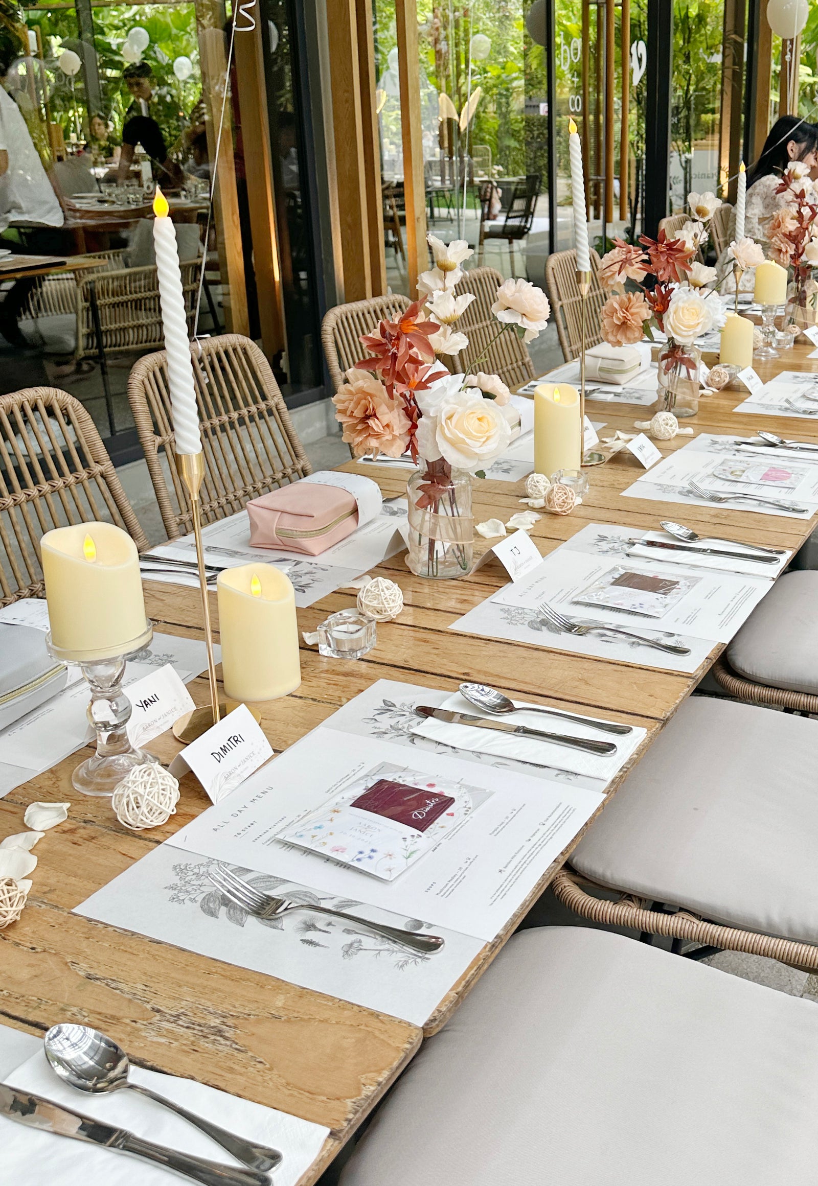 Wes Vegan Leather Card Holder Wedding Door Gift