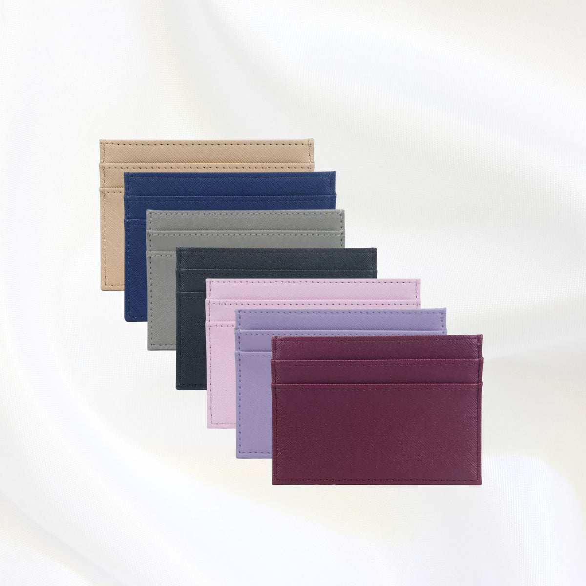 Wes Vegan Leather Card Holder Wedding Door Gift