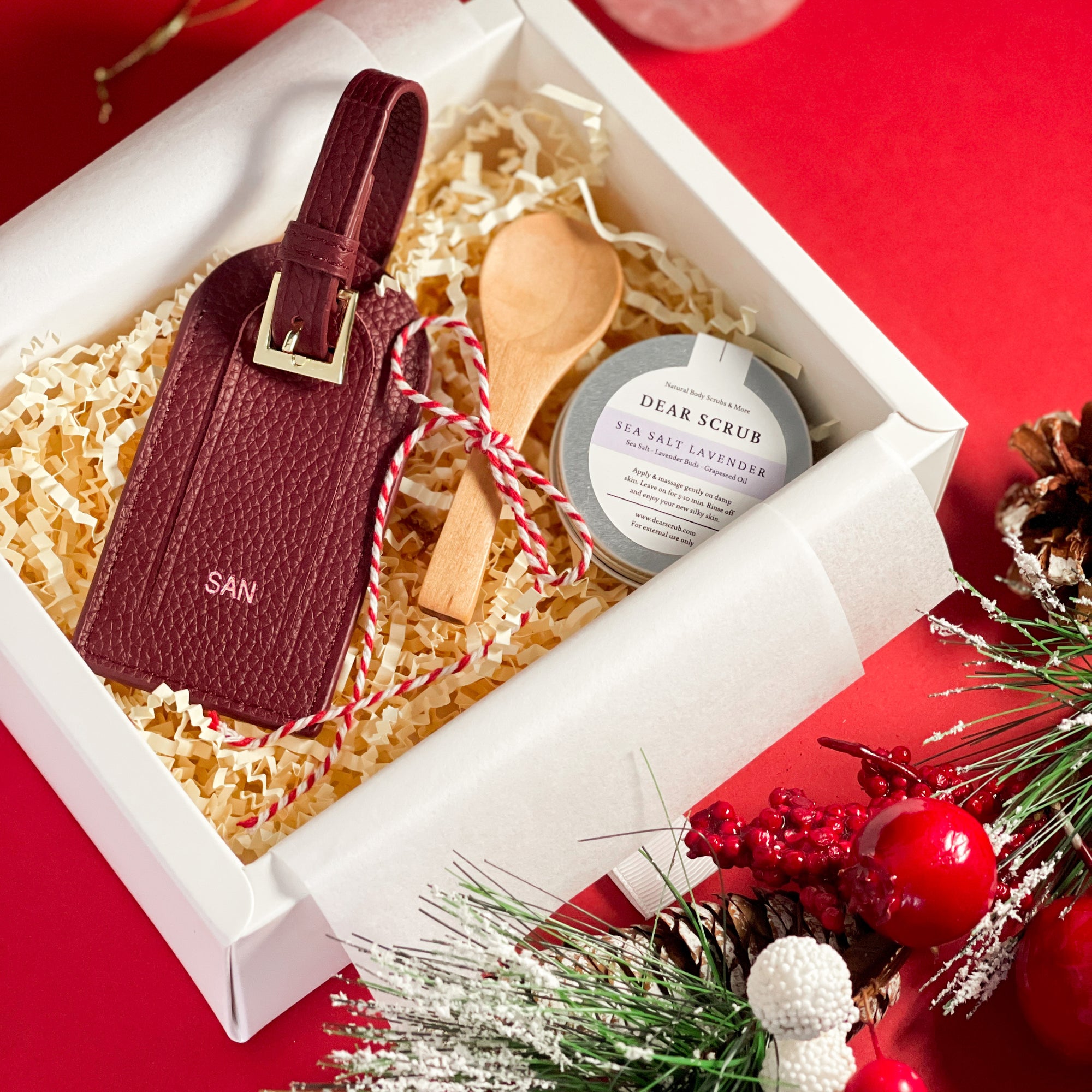 (Christmas 2022) Personalised Luggage Tag Gift Set For Her