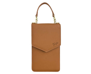 Tayla Phone Bag (Tan Brown)