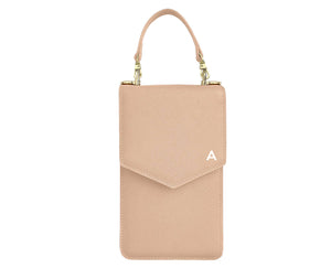 Tayla Phone Bag (Taupe)