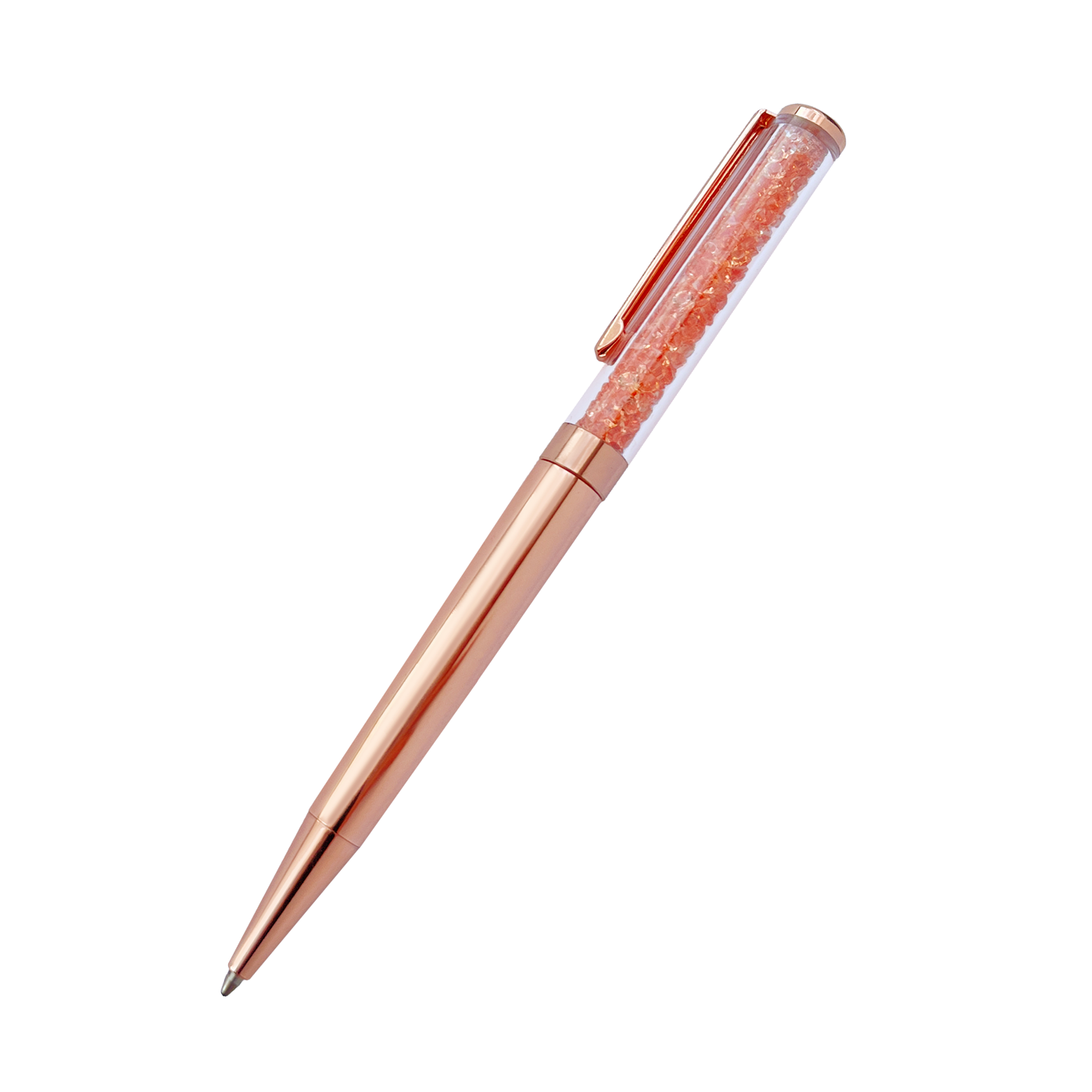 Sparkle Ballpoint Pen (Rose Gold)